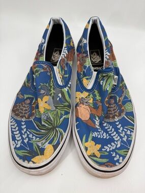 Vans Mens Size 11.5 Disney The Jungle Book Slip-On Sneakers